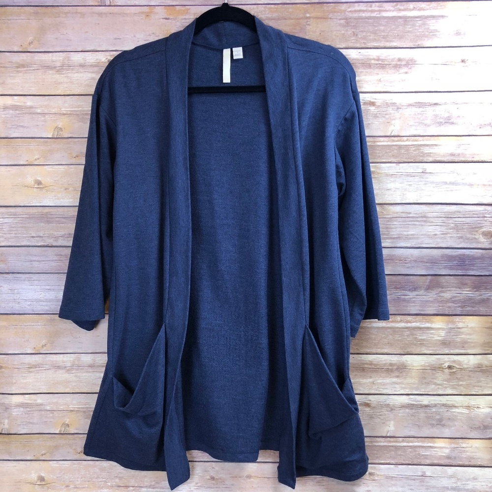 J.Jill Pure Jill Open Front Slouch Cardigan- Small